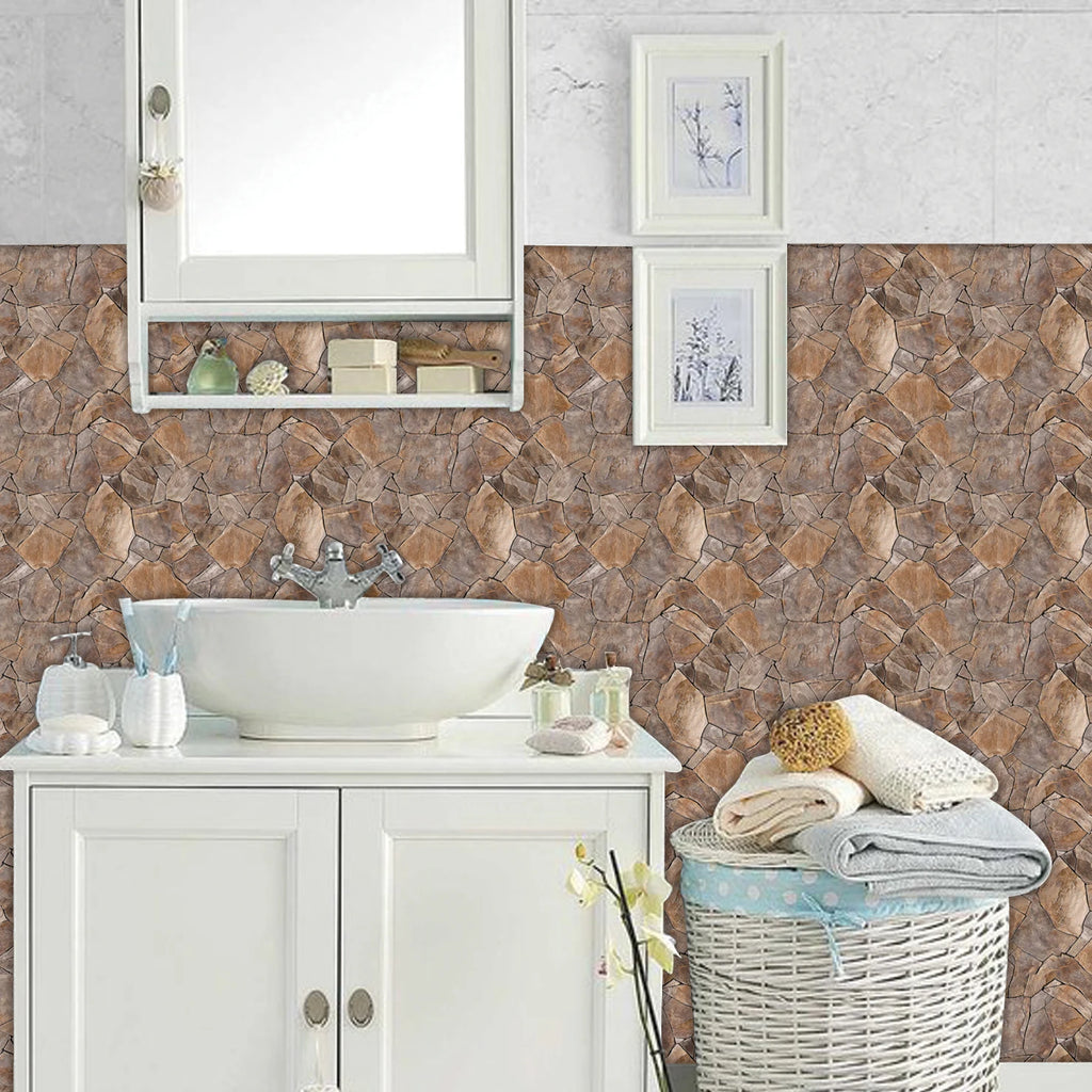 5/10Pcs Peel and Stick Tile Backsplash Thicker Design Marble Tiles 12"X12" Stick on Backsplash Self Adhesive Tiles for Any Room