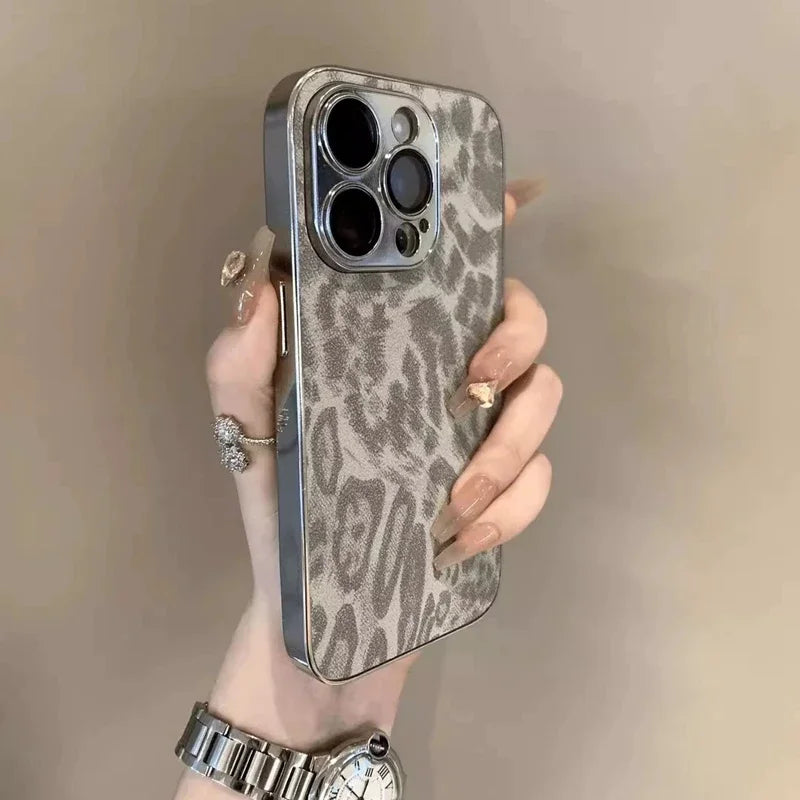 Leopard Print iPhone Case | Shock-Absorbing Drop Protection Tidesmit