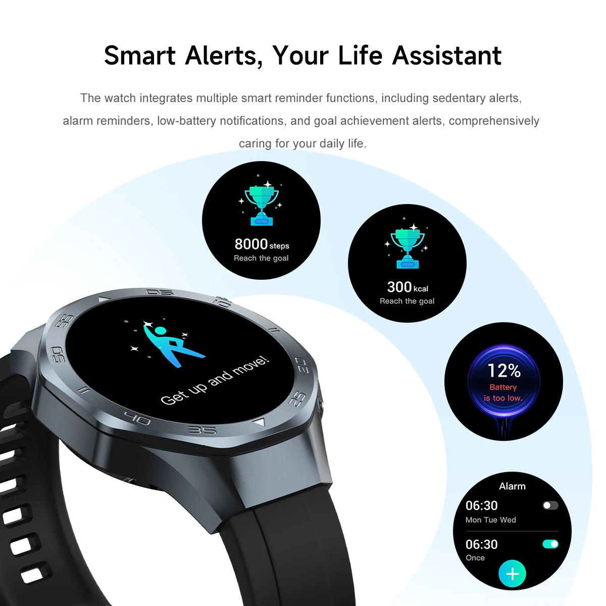 2026New Smart Watch GPS Positioning 3ATM Waterproof GPS Tracker Compass Men Bluetooth Call Heart rate 170+Sports Watch Men Women