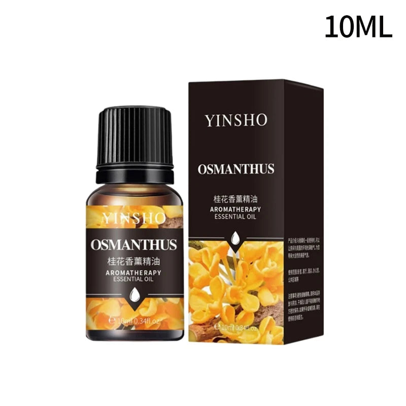 10ml Essential Oils For Humidifier Aromatic Diffuser Lavender Sakura Rose Coffee Sandalwood Lemon Fragrance Oil Making Candles