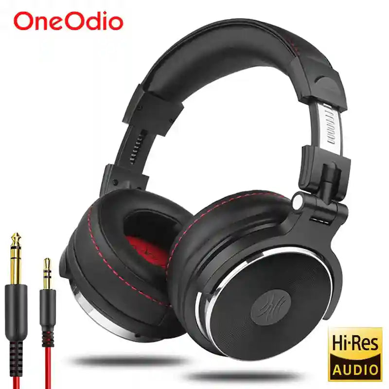 Tidesmit Wired Studio Headphones - Over-Ear Monitor with Mic Tidesmit