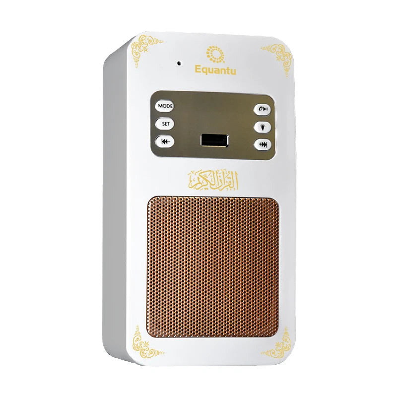 Quran Azan Clock Islam Muslim Koran Arab Bluetooth Speaker Portable Night Light Bright Holy Lamp Wall Plug Ramadan Wireless MP3