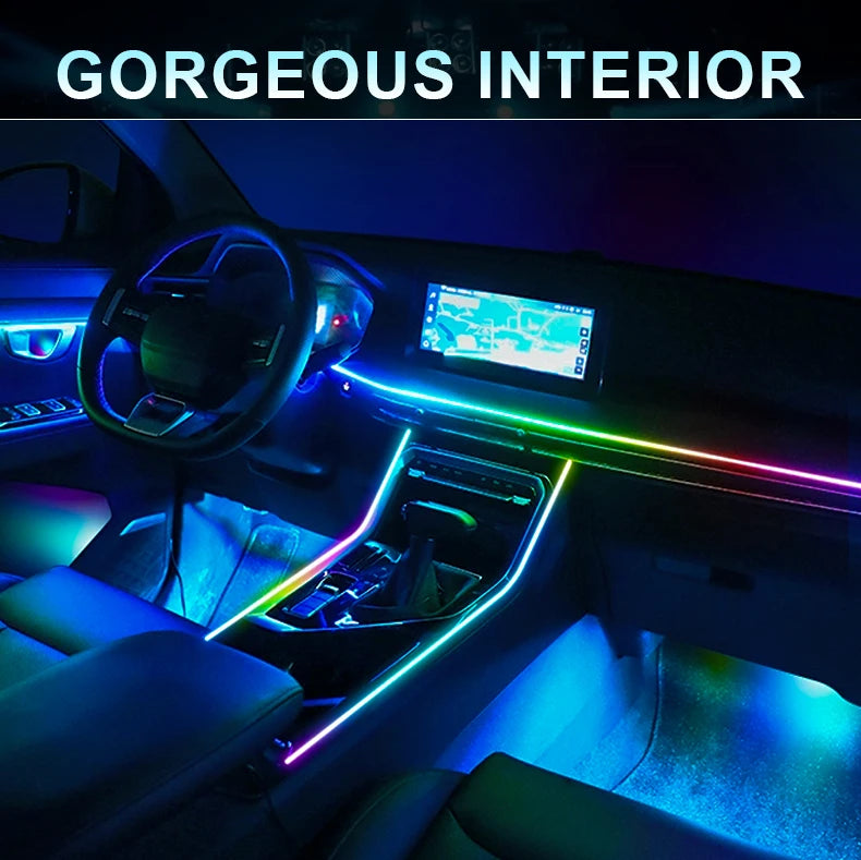 Car Ambient Lighting RGB LED Symphony Atmosphere Lamp by Tidesmit Tidesmit