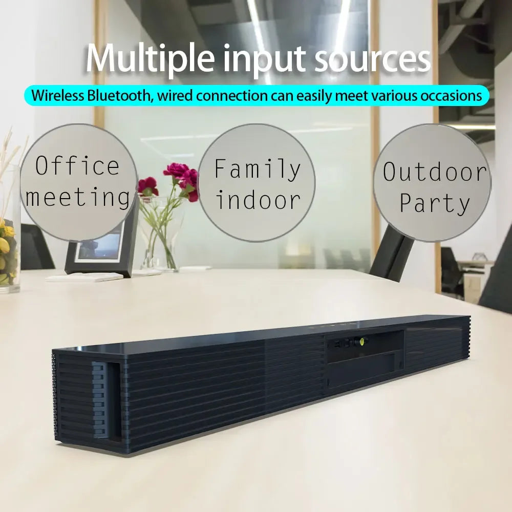 Wireless Bluetooth Sound Bar Speaker System Super Power Sound Speaker Wired Wireless Surround Stereo Home Theater TV Projector