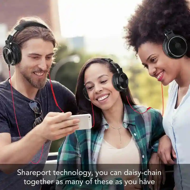 Wired Over-Ear Headphones for Studio Monitoring and Gaming | Tidesmit Tidesmit