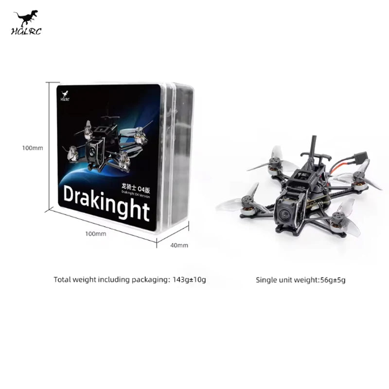 2 Inch FPV Drone Toothpick Quadcopter ELRS 2.4G by Tidesmit Tidesmit