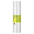 Cylindrical white pump bottle of Retinol Shot Tightening Serum with a yellow label and black text.