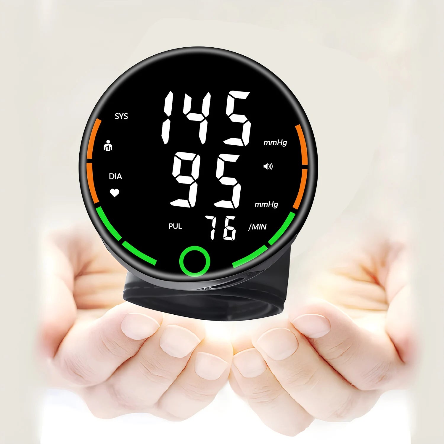 Automatic Digital Wrist Blood Pressure Monitor Sphygmomanometer Tonometer Tensiometer Heart Rate Pulse Meter BP Monitor Health
