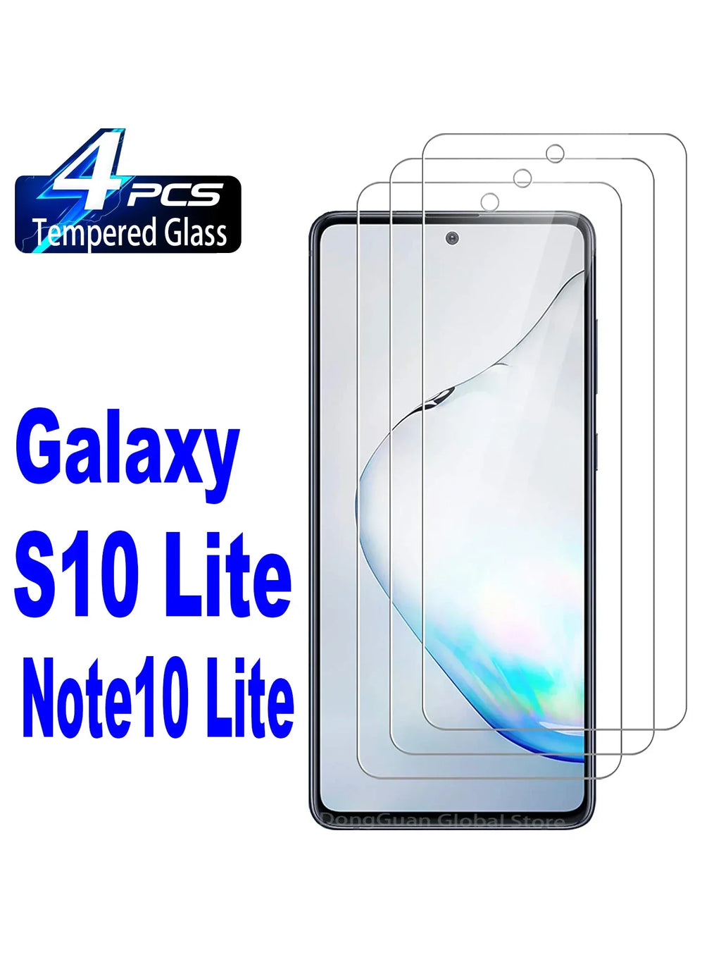 Samsung Galaxy Note 10 Lite Tempered Glass Screen Protector - 9H Hardness Tidesmit