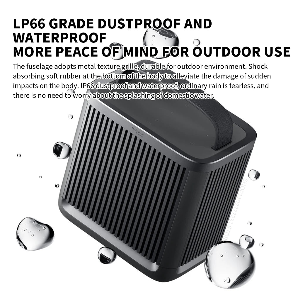 Xiaomi Outdoor Bluetooth Speaker Camp Six-Unit Flagship Acoustics, Co-Tuned with Harman, 14-Hour Long Battery Life