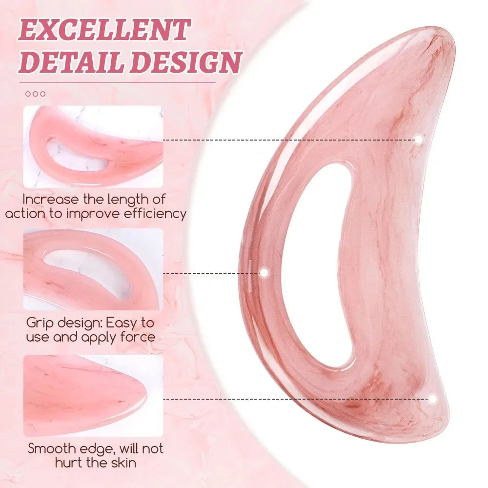 Gua Sha Massage Tool for Lymphatic Drainage & Body Sculpting | Tidesmit Body Shaping Massage Equipment Tidesmit