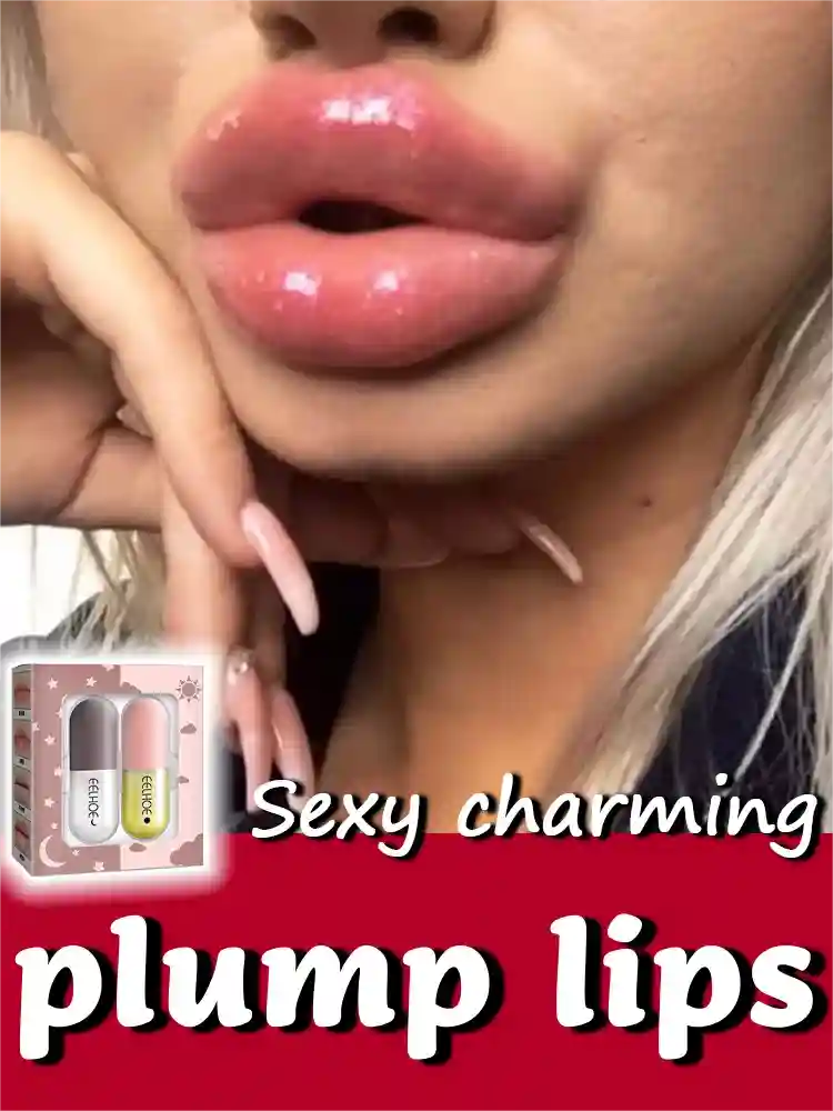 Lip Plumper Serum | Natural Moisturizing Lip Treatment | Tidesmit Lip Care Tidesmit