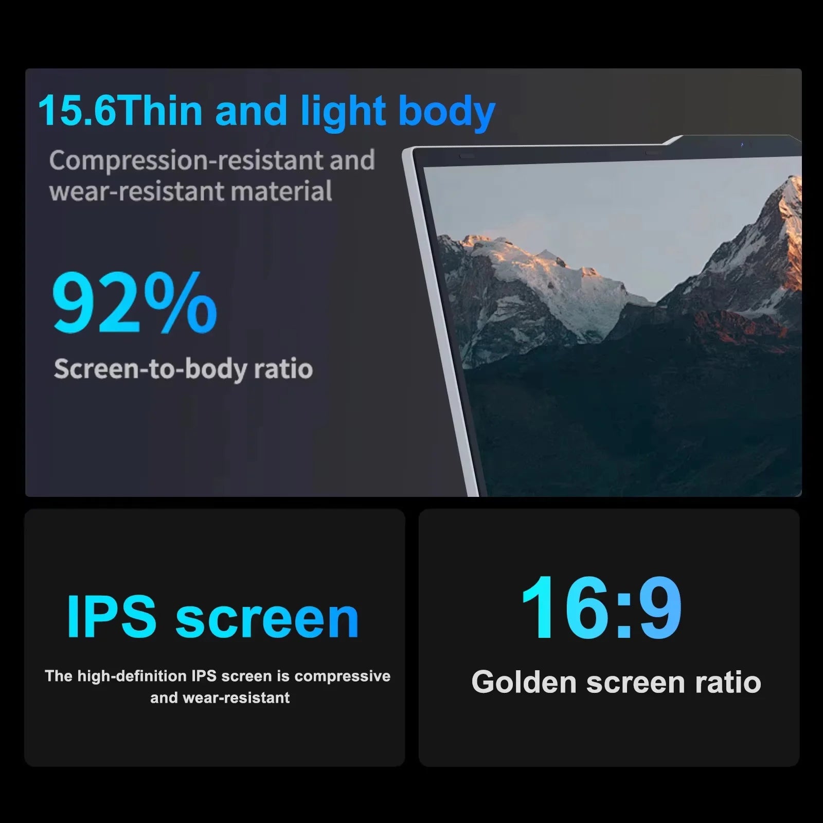 New 15.6" Intel Core i9 10980HK Gaming laptop Windows 11 PC Gamer 16GB RAM 1TB SSD Fingerprint Unlock Backlight Office Computer