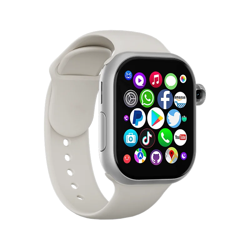 YLL-VP19 PRO 4G LTE Smart Watch WIFI GPS Big AMOLED Screen Color Display SIM Call Android IOS Compatibility Sleep Tracker IP67