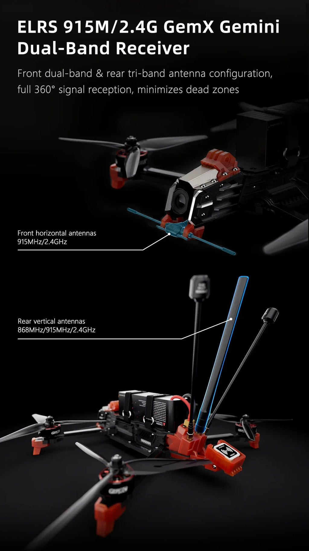 GEPRC MOZ7 V2 Long Range FPV Drone with TAKER H743 50A and O4 Air Unit Tidesmit