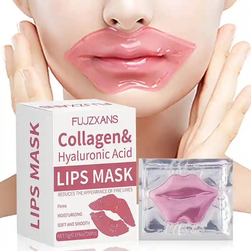 Pink Lip Masks for Hydration and Smooth Skin – 20 Pack Tidesmit Lip Care Tidesmit