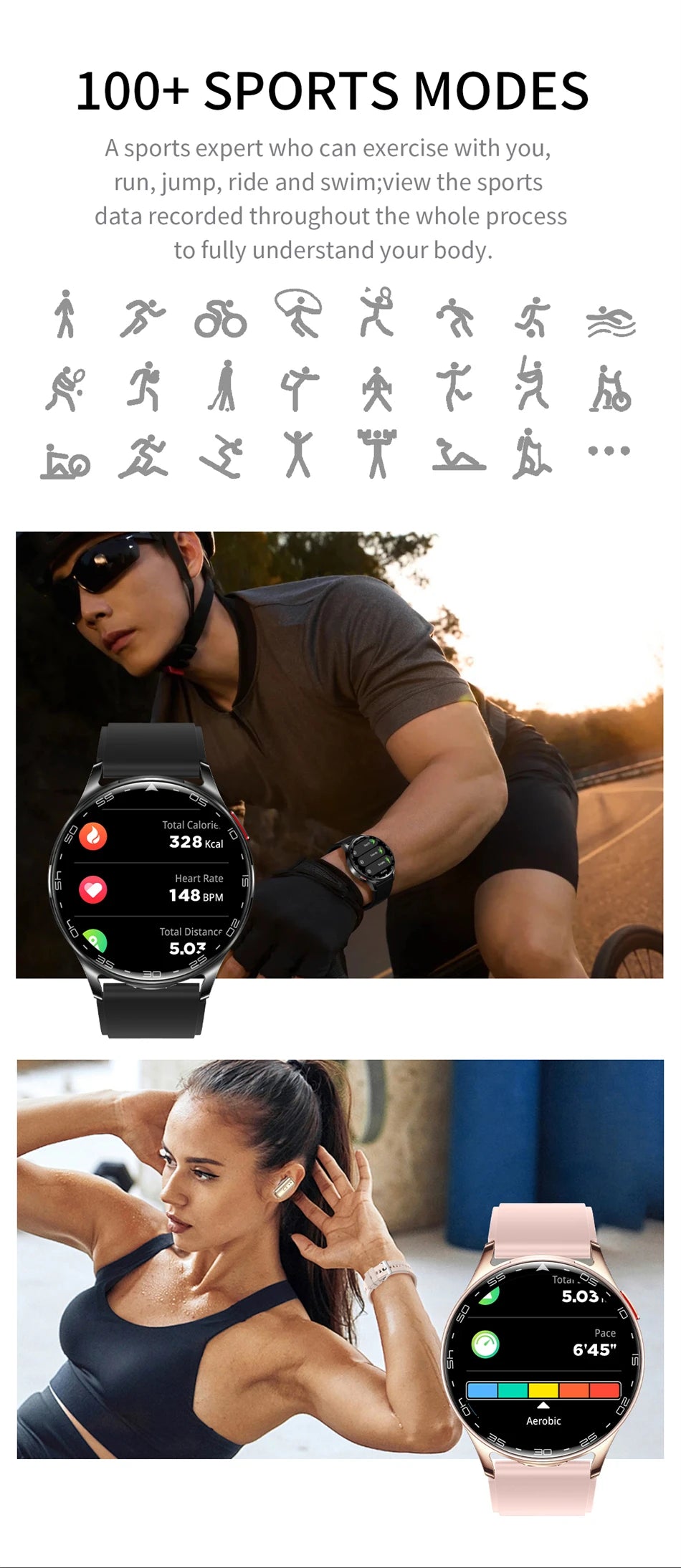 New TWS 2 in 1 Smart Watch with Headphones Sports Clock Bluetooth Call Music Watches Men Health Monitor Women Smartwatch Earbuds