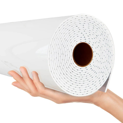 1 Roll Marble Thick Foam Imitation Tile Self-Adhesive Wallpaper Bedroom Living Room Decoration Bathroom Waterproof Wall Sticker