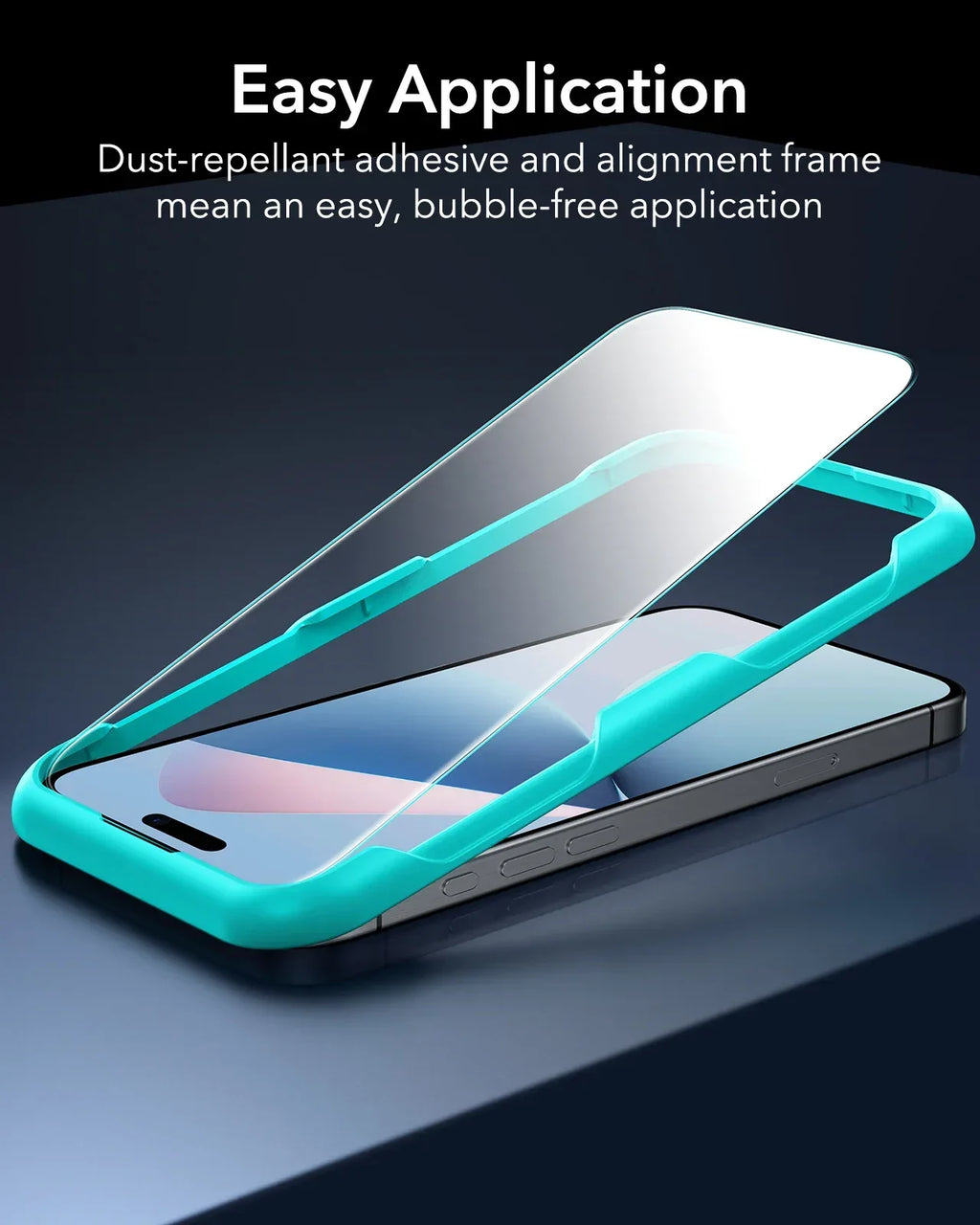 iPhone 16 Pro Max Privacy Tempered Glass Screen Protector (3 Pack) Tidesmit