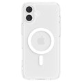 iPhone 16 Plus MagSafe Hybrid Case: Military-Grade Drop Protection White Ultra Hybrid MagFit Tidesmit
