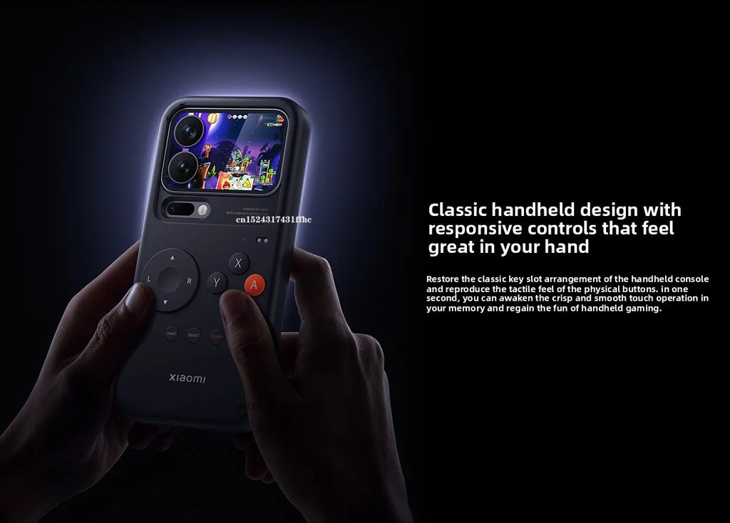 Retro Handheld Console Case for Xiaomi 17 Pro Max | Shock-Absorbing Tidesmit