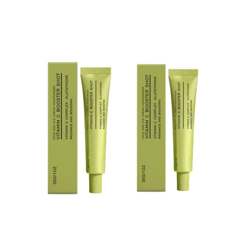 Vitamin C Booster Shot Face Cream With Glutathione And Niacinamide For Dark Spot Care,Improves Fine Lines,Korean Glass Skin Care