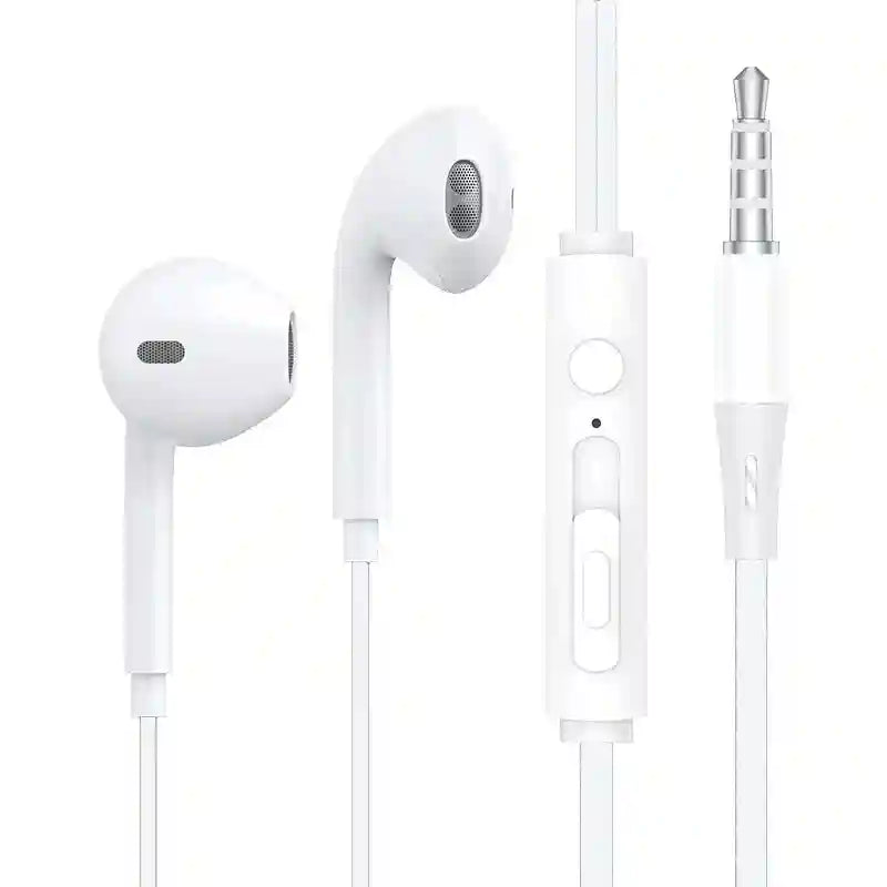 Wired In-Ear Headphones with HD Mic - Deep Bass 3.5mm Earbuds Tidesmit