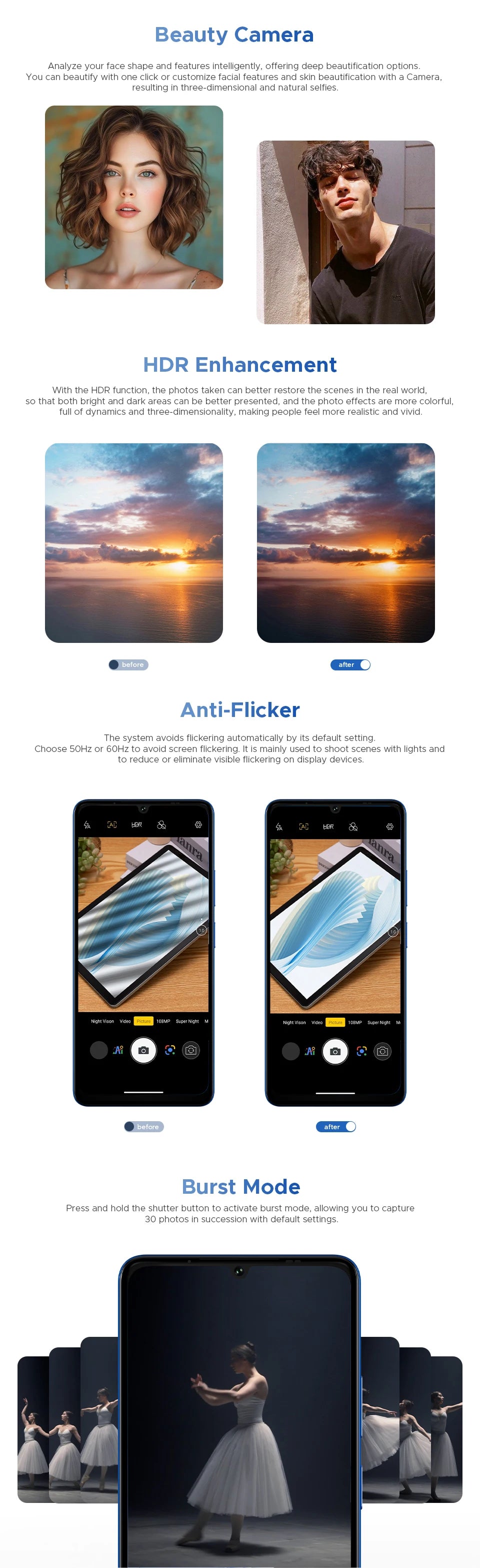 DOOGEE Note59 Pro+ 5G Smartphone Android 15 Global Version 6250mAh Battery 6.75'' 120Hz Display 12GB 512GB Mobile Phone NFC
