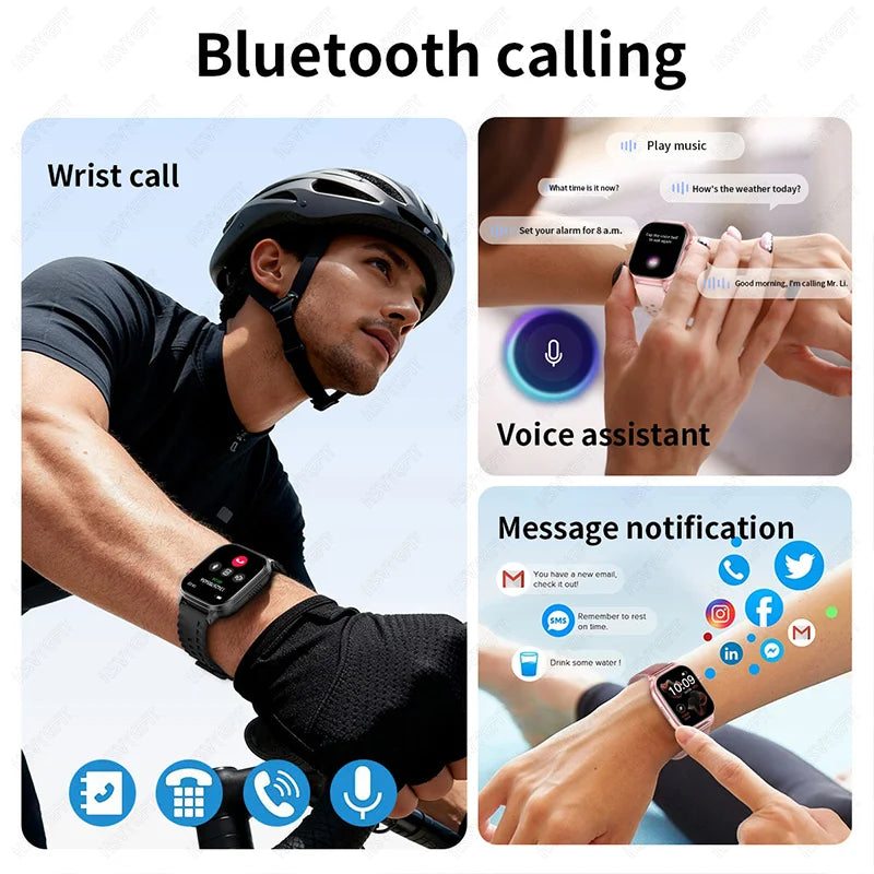 2026men's andwomen'ssmartwatches,2.01-inch high-definitiontouchscreen,1400mAhultra long battery life,men'sandwomen'sholidaygifts