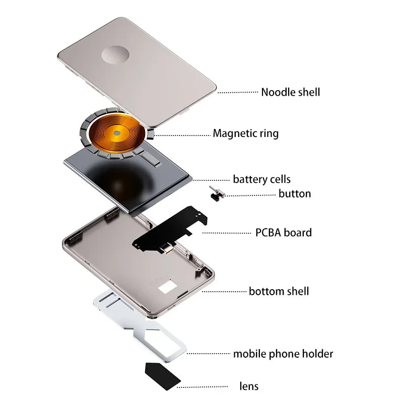 Magnetic Power Bank 10000mAh PD 20W Fast Charger - Tidesmit Tidesmit