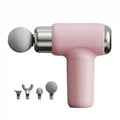 Fascia Gun: 6-Speed Portable Deep Tissue Muscle Recovery Massager Fascia Gun Pink Tidesmit