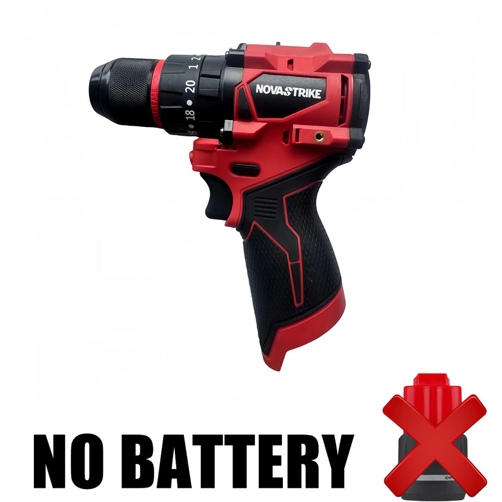 Brushless Cordless Drill Driver 2-Speed For Milwaukee M12 Battery (Tool Only) Compact Electric drill Lightweight Power Tool