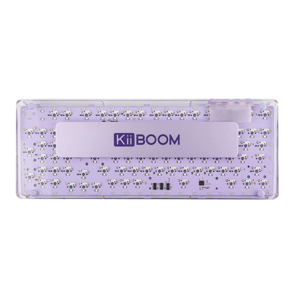 KiiBOOM Phantom 98 98-key Hot-swappable Wired/Bluetooth5.0/2.4GHz Wireless Acrylic Gasket Mechanical Keyboard