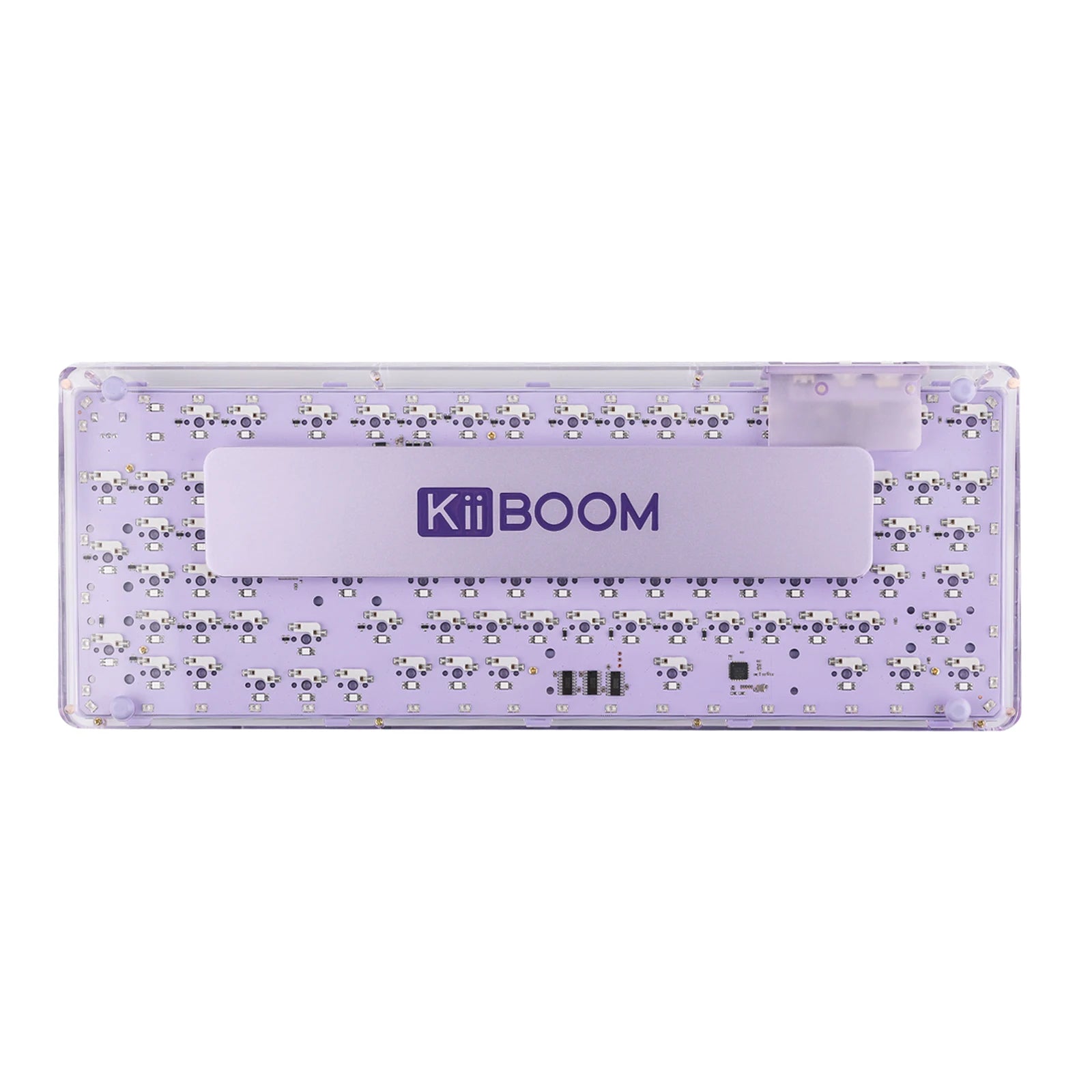 KiiBOOM Phantom 98 98-key Hot-swappable Wired/Bluetooth5.0/2.4GHz Wireless Acrylic Gasket Mechanical Keyboard