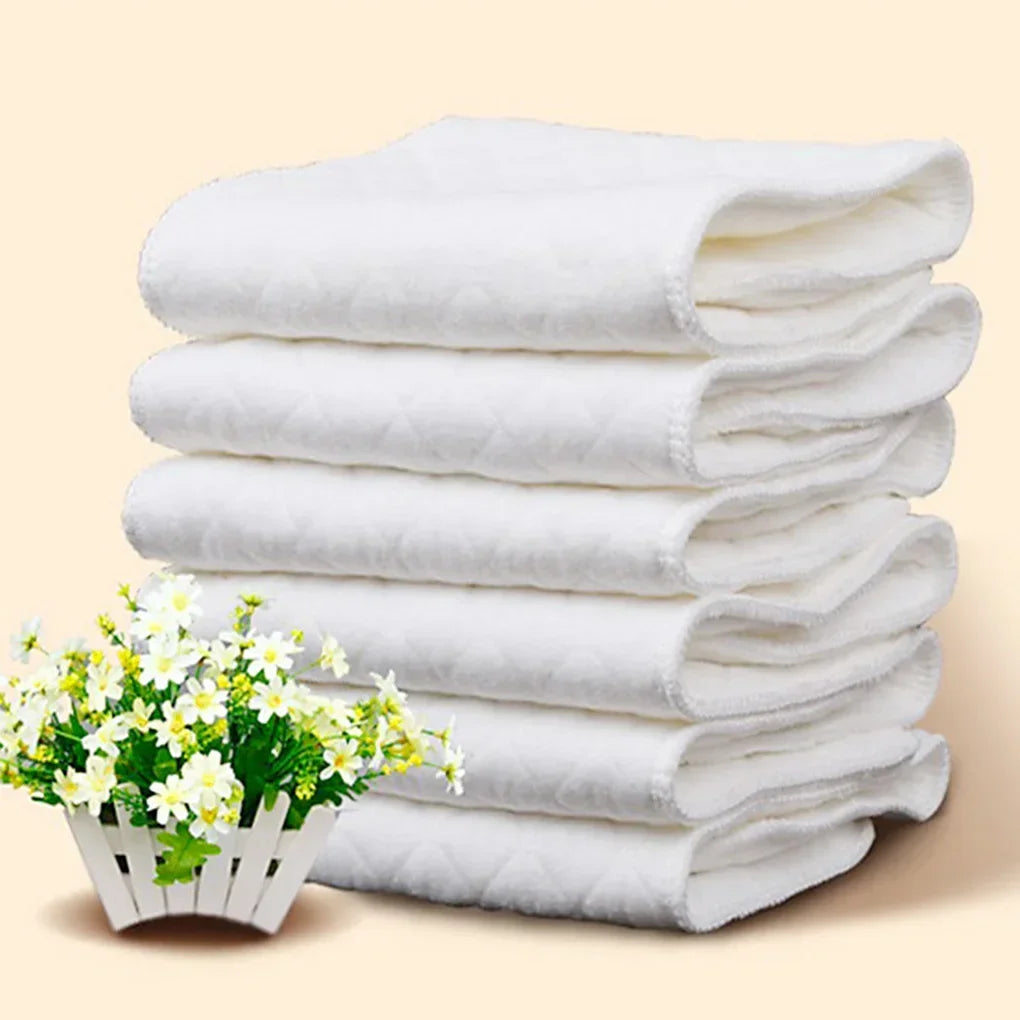 2-10pcs Cotton Diapers Children Washable Reusable Baby Diaper Pad Folding Kids Changing Pads Accessories