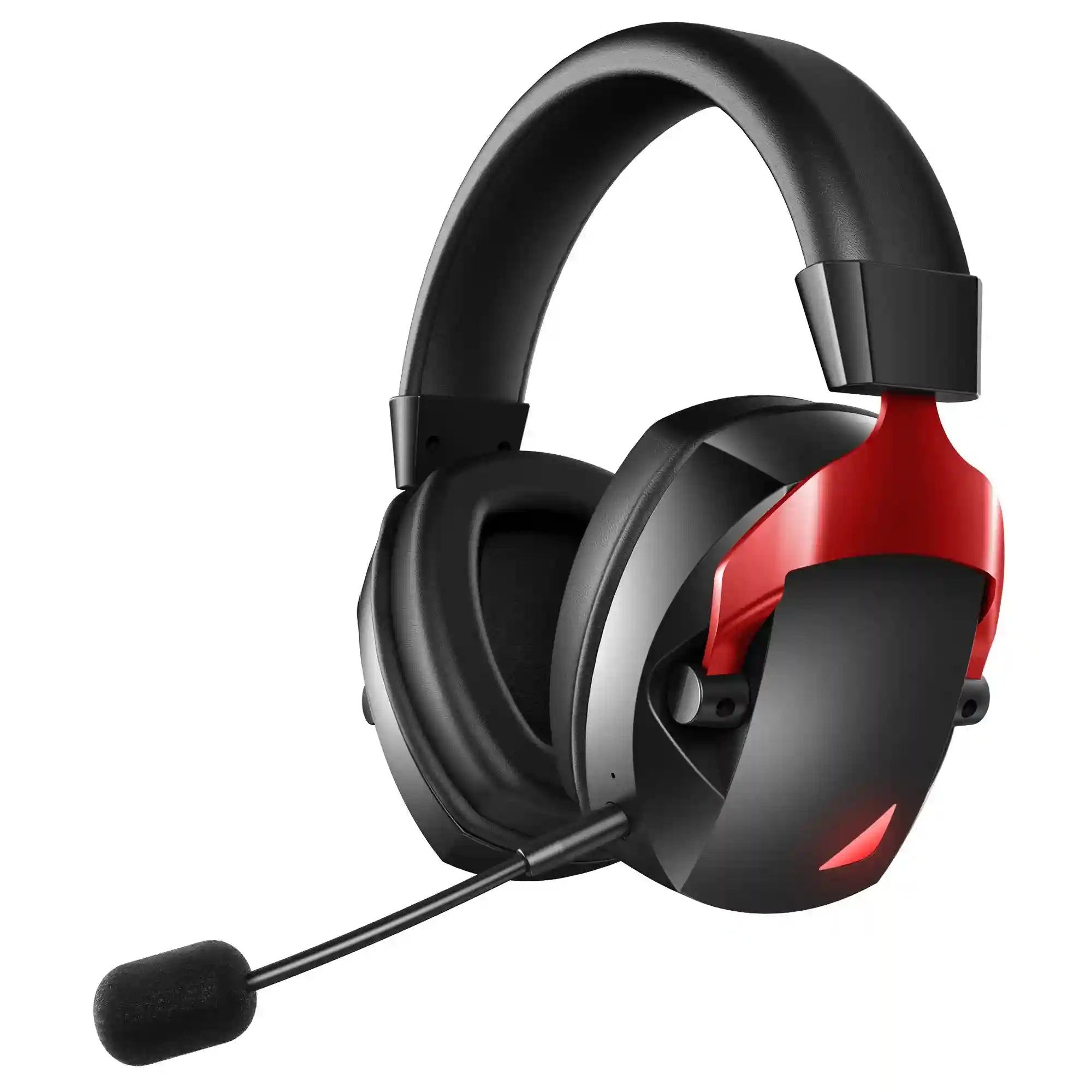 Tidesmit Wireless Gaming Headset with Active Noise Cancellation Red Tidesmit