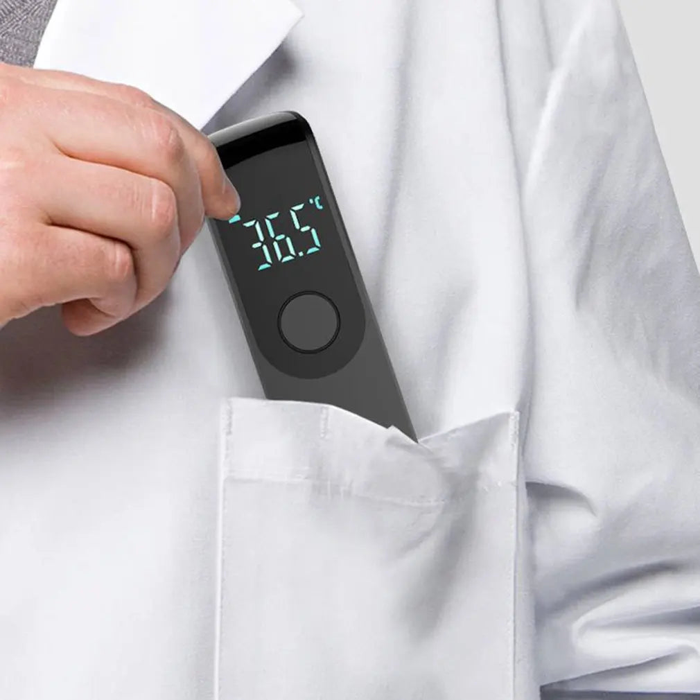 Digital Infrared Thermometer Forehead Body Non-Contact Fever Thermometers Or Medical Portable Finger Pulse Oximeter Blood Oxygen