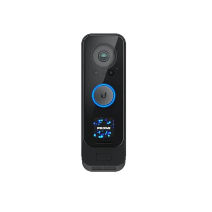 G4 Doorbell Pro Smart Doorbell with HD Video Matte Black Finish 24/7 Continuous Recording and Two-Way Audio