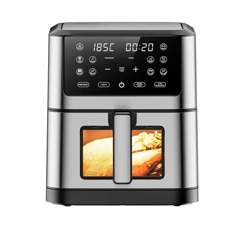 CBT Oven Digital 8l 8 Litre Commercial Machine De New Frier 12l Stainless Steel Multifunctional Aire Electric Air Fryer