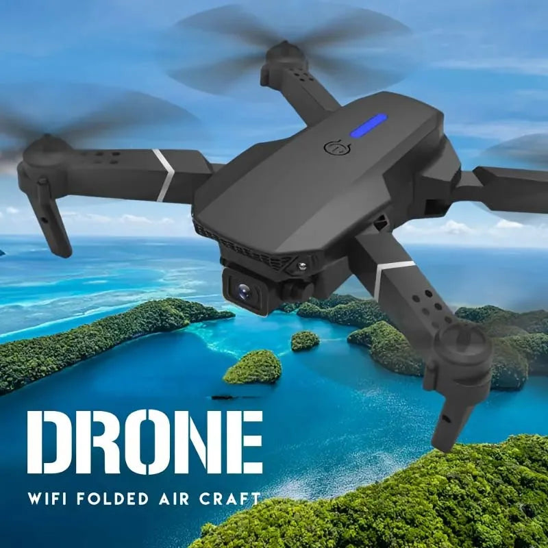4K Camera Drone - Foldable Quadcopter with HD Lens for Beginners Tidesmit