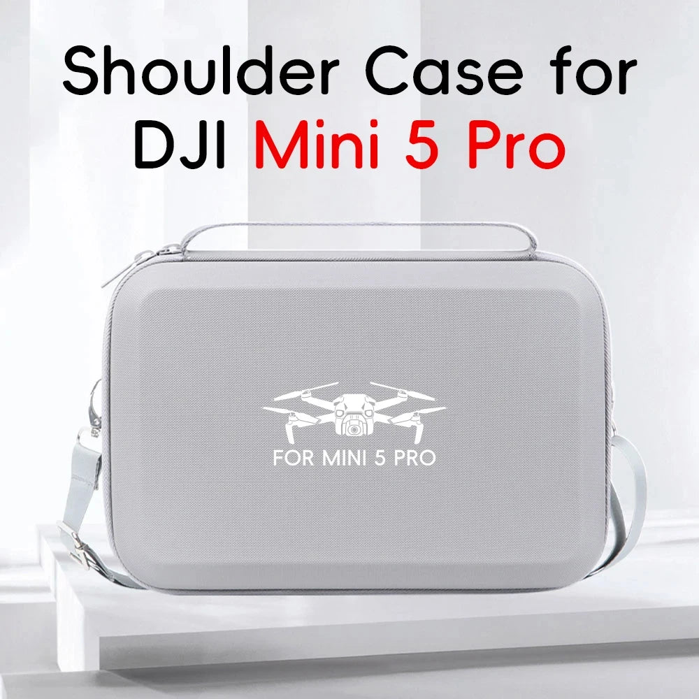 DJI Mini 5 Pro Carrying Case | Hard Shell Shoulder Storage Bag Tidesmit