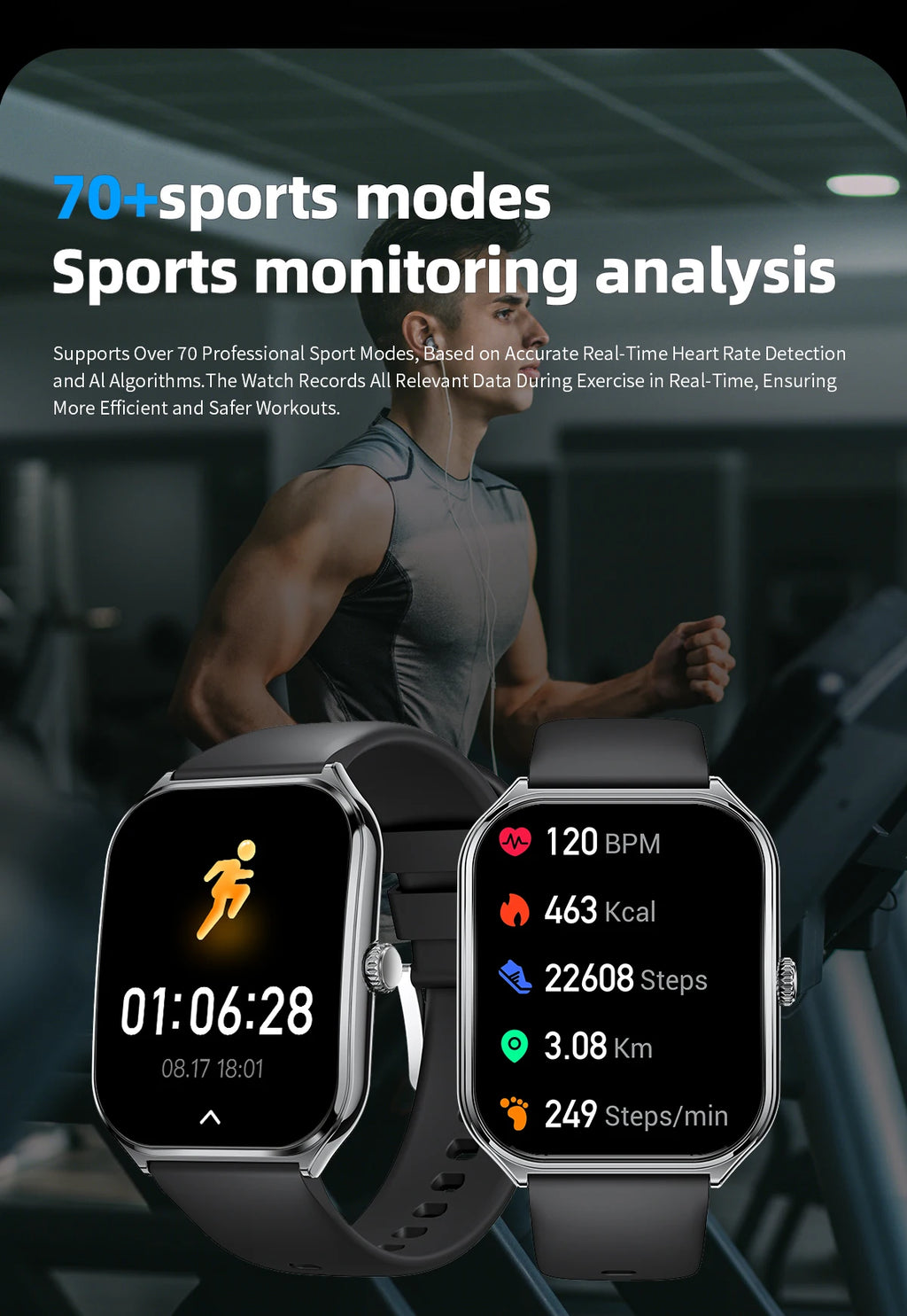 LIGE Ultra Thin New Smart Watch 2026 Men AMOLED HD Screen Always Show Time Heart Rate Bluetooth Call Sport Waterproof Smartwatch