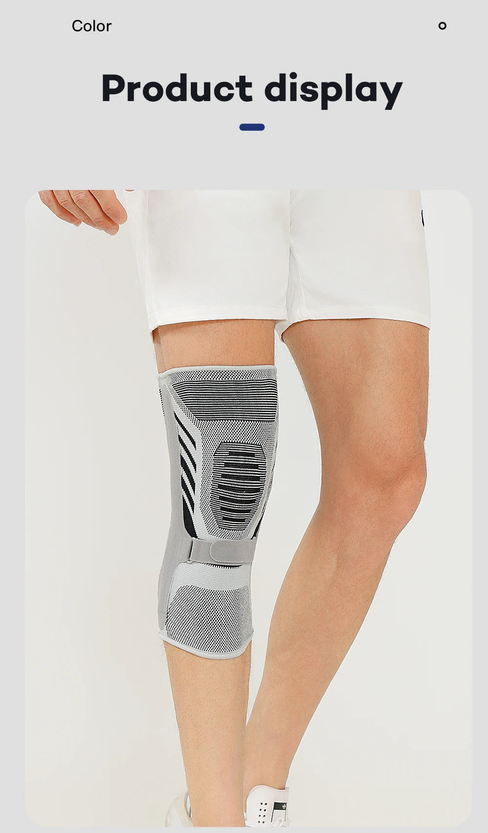 1PCS Knee Brace Support Straps Knee Compression Sleeves for Men & Women Meniscus Tear Arthritis Sports Joint Pain Relief