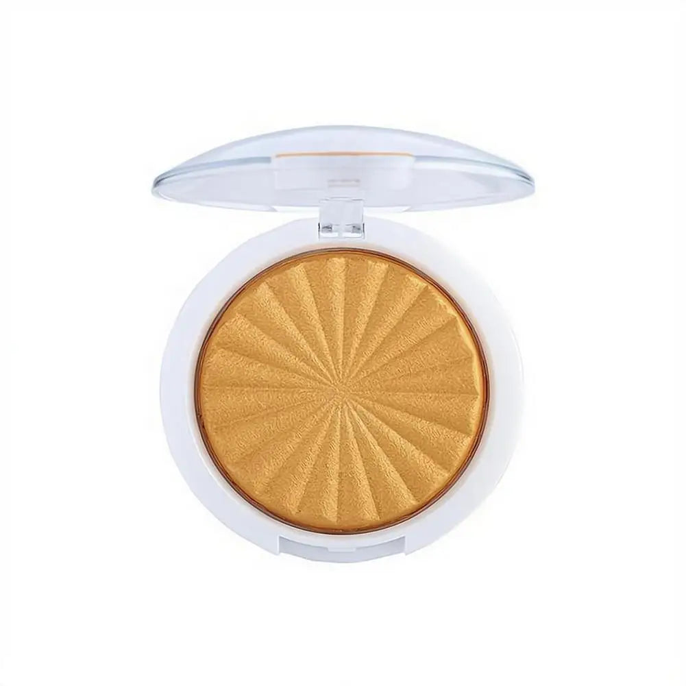 Tidesmit 3D pearlescent monochrome highlighter powder for glowing face makeup texture close-up