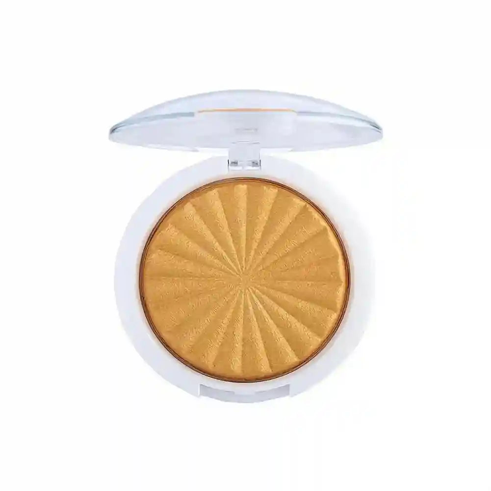 Tidesmit 3D pearlescent shimmer highlighter powder for face makeup featuring a shiny matte monochrome texture