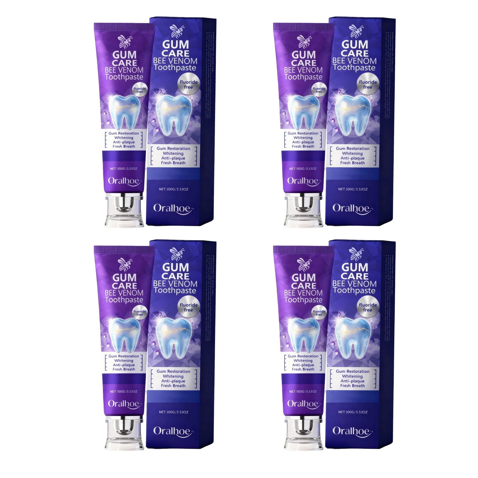 Tidesmit gum repair whitening toothpaste for plaque removal and oral care stain cleaning