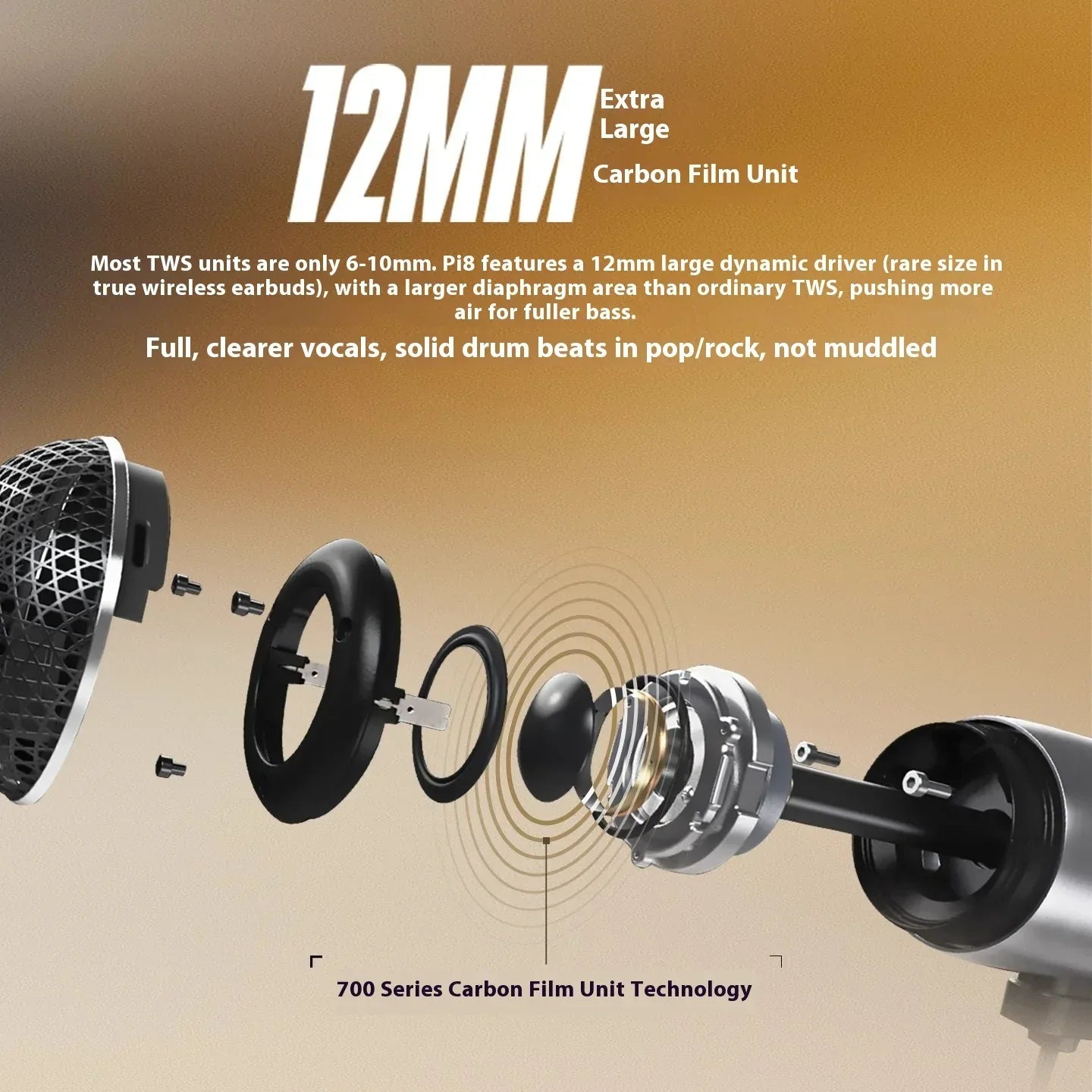 Bowers & Wilkins Pi8 Wireless ANC Earbuds by Tidesmit Tidesmit