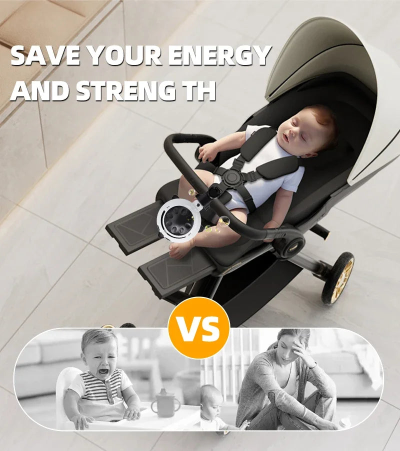 Portable Baby Calming Device Multi-functional Wireless Bluetooth Sleep Aid Vibrating With Soothing Music White Noise Sound