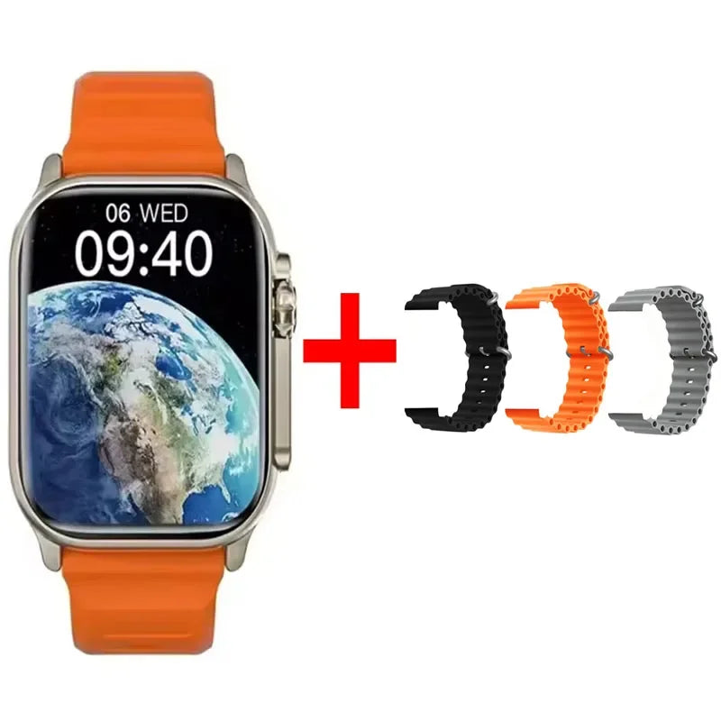 New Fashion Smart Watch Bluetooth Call Man Woman Heart Rate Health Monitoring Sports Waterproof Smartwatch 7 in 1 Straps Watch