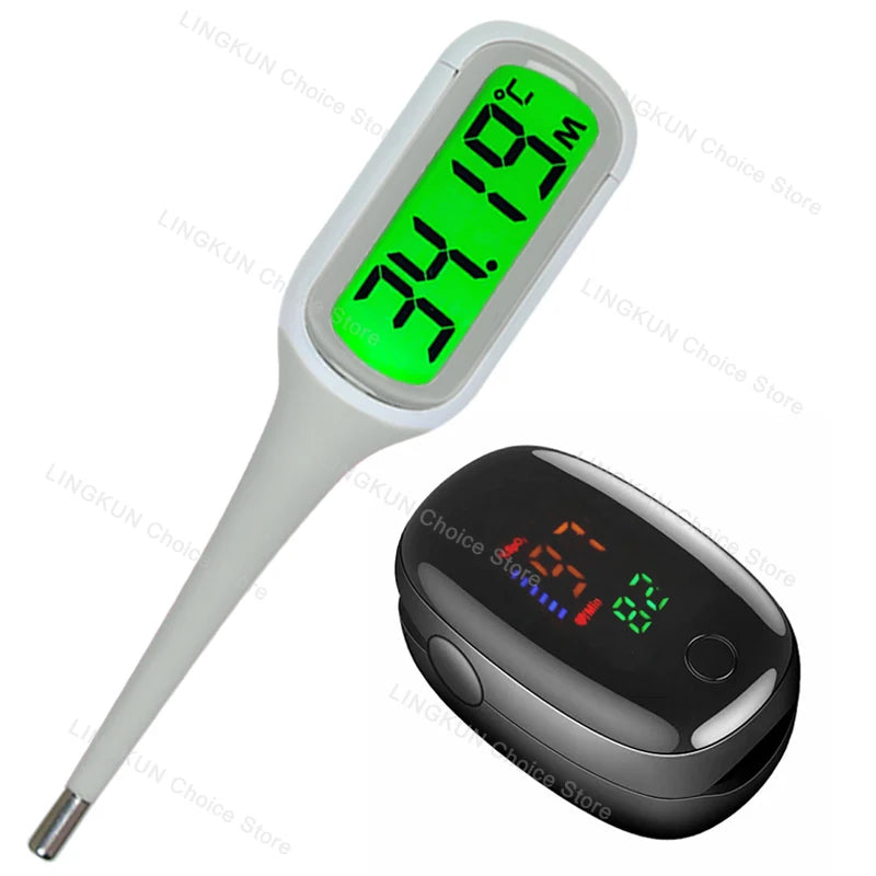 Hot Baby Digital Underarm Electronic Thermometer 8 Seconds Fast Measurement Celsius Fahrenheit Soft Head Oral Body Temperaturer